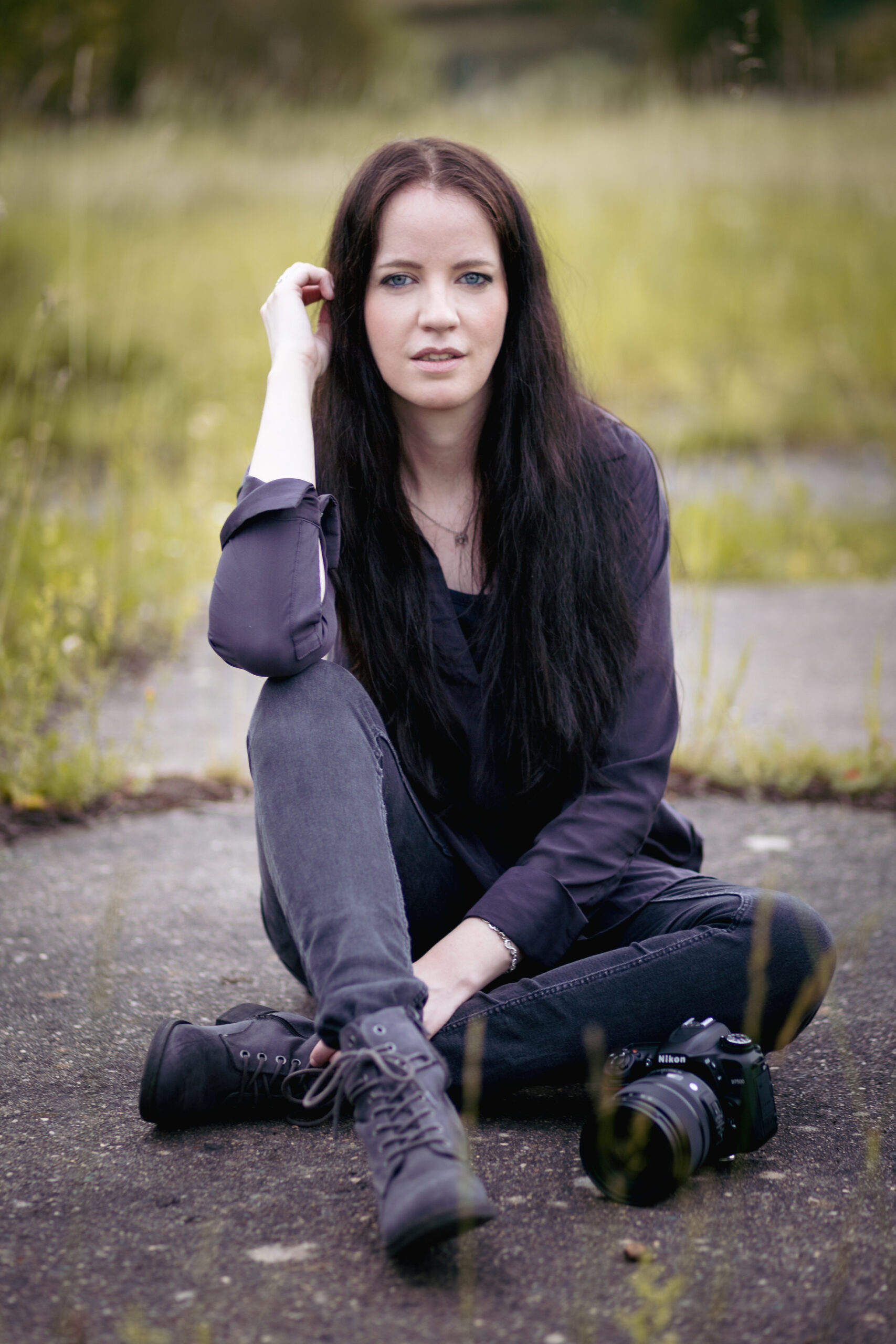 Patricia in der Natur – ein Moment der Ruhe und Inspiration.